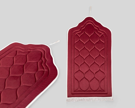 سجادة صلاة ملكية مبطنة لراحة الركبتين