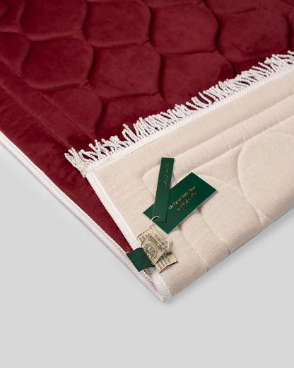 سجادة صلاة ملكية مبطنة لراحة الركبتين